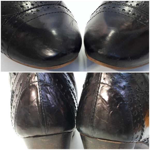 Prophecy Leather Tall Metallic Heeled Boots 40 - Picture 4 of 8